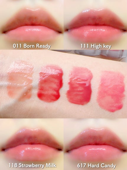 インク グラスティング リップ グロス/PERIPERA/リップグロスを使ったクチコミ(4枚目)