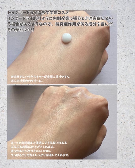 ブルーアガベヒアルロン酸クリーム/Dr.Bio/フェイスクリームを使ったクチコミ(3枚目)