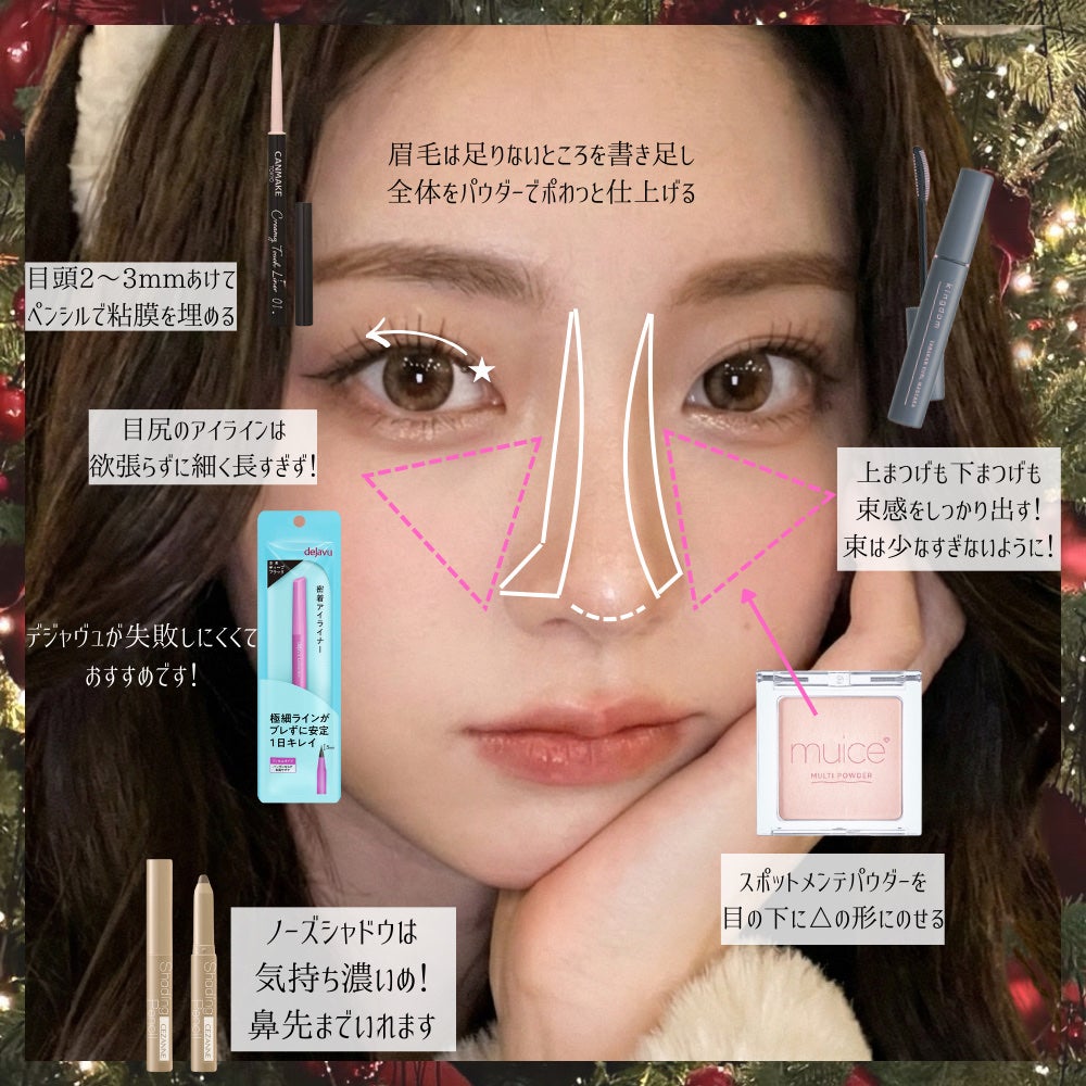 パウダー チーク/ちふれ/パウダーチークを使ったクチコミ(2枚目)