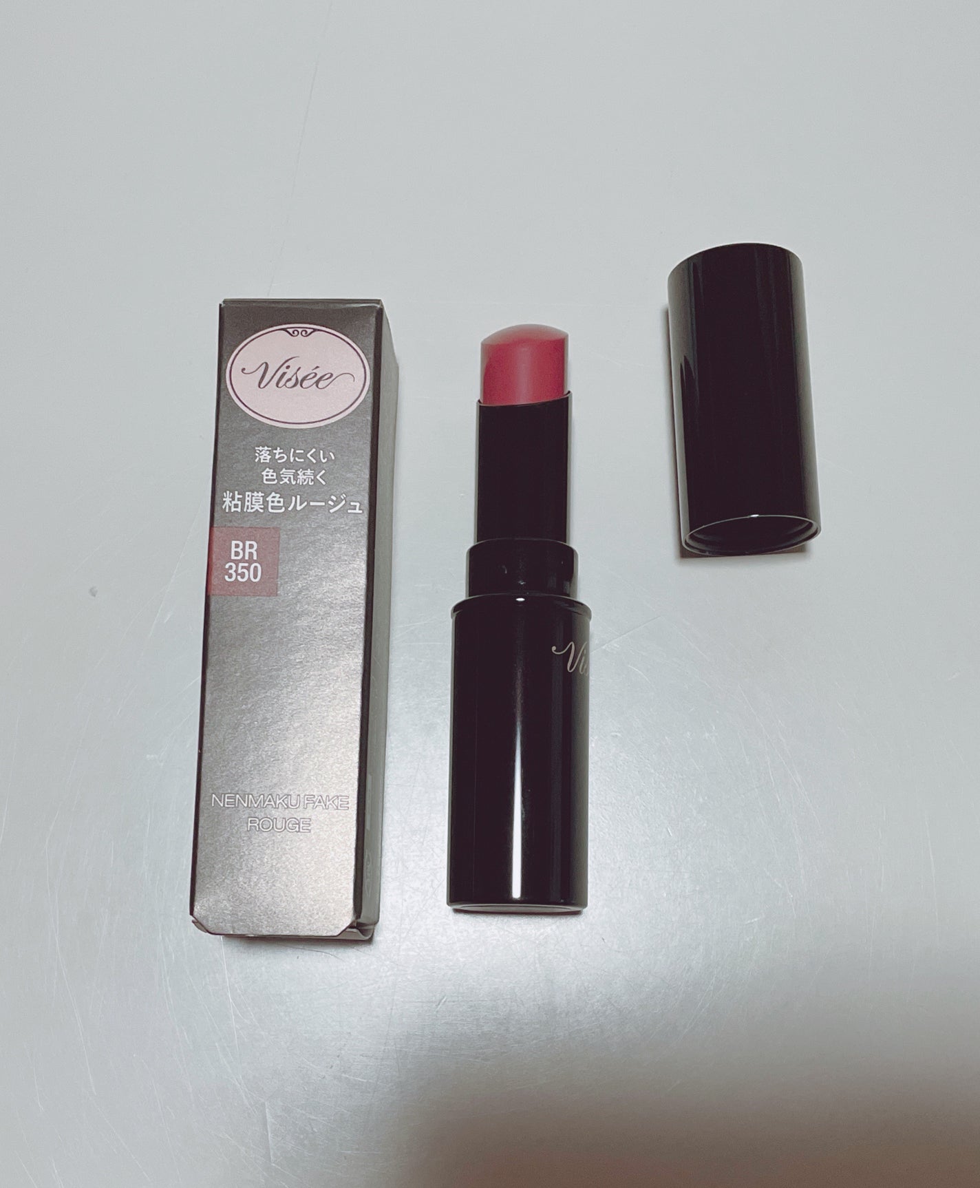 ネンマクフェイク ルージュ/Visée/口紅を使ったクチコミ(1枚目)