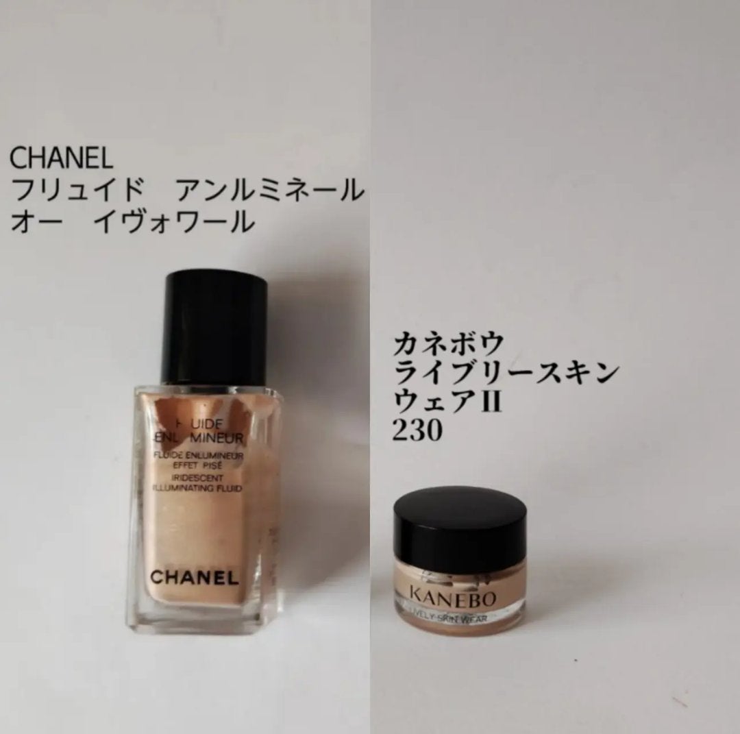 レ ベージュ フリュイド アンルミネール ベル ミン/CHANEL/リキッドハイライトを使ったクチコミ(1枚目)