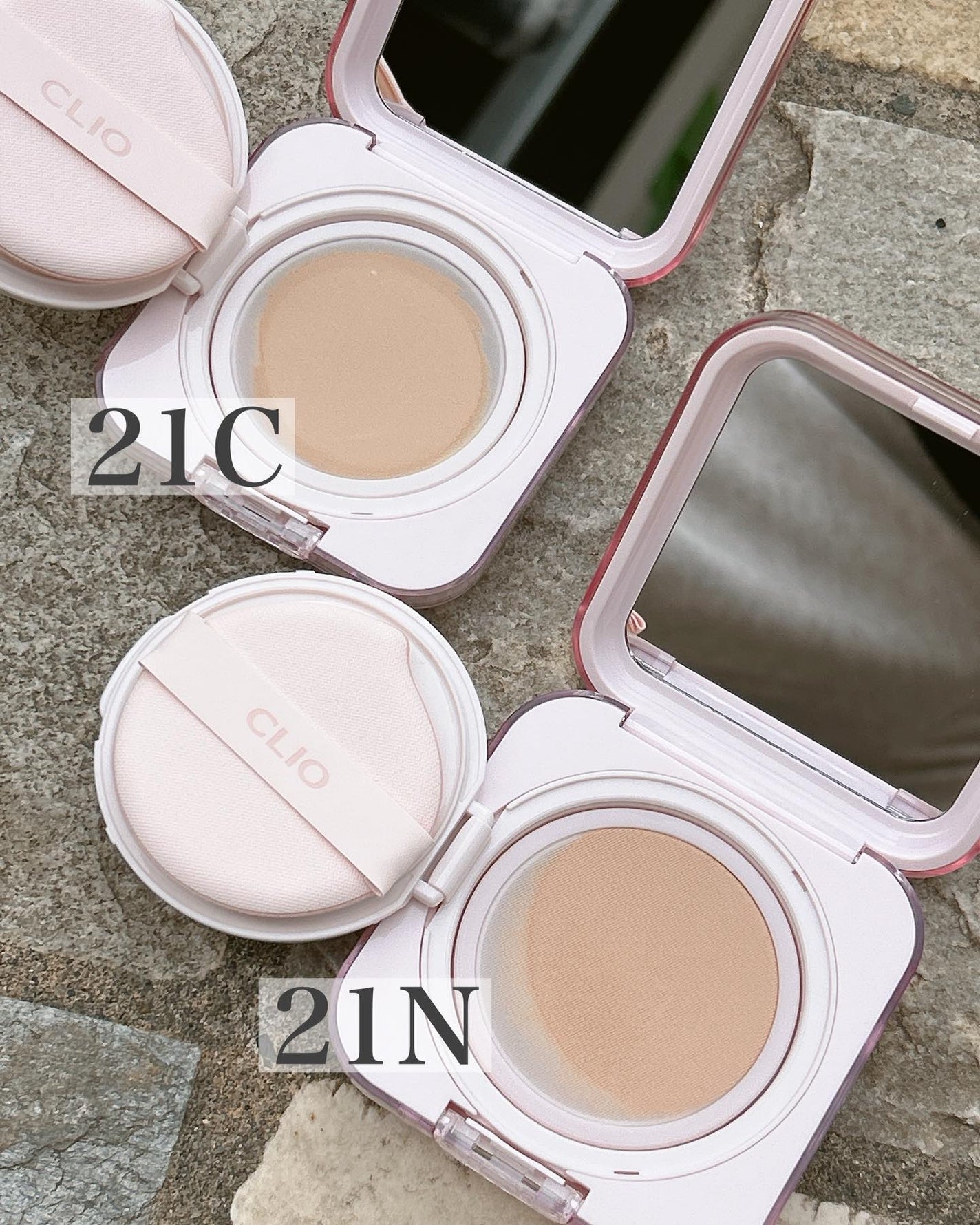 キルカバー メッシュ グロウ エッセンシャル クッション/CLIO/クッションファンデーションを使ったクチコミ(5枚目)