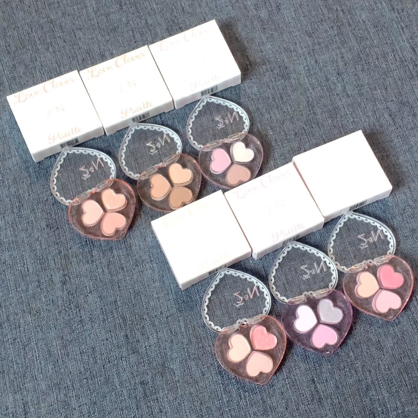 ラブクローバーパレット/2aN/アイシャドウパレットを使ったクチコミ(7枚目)