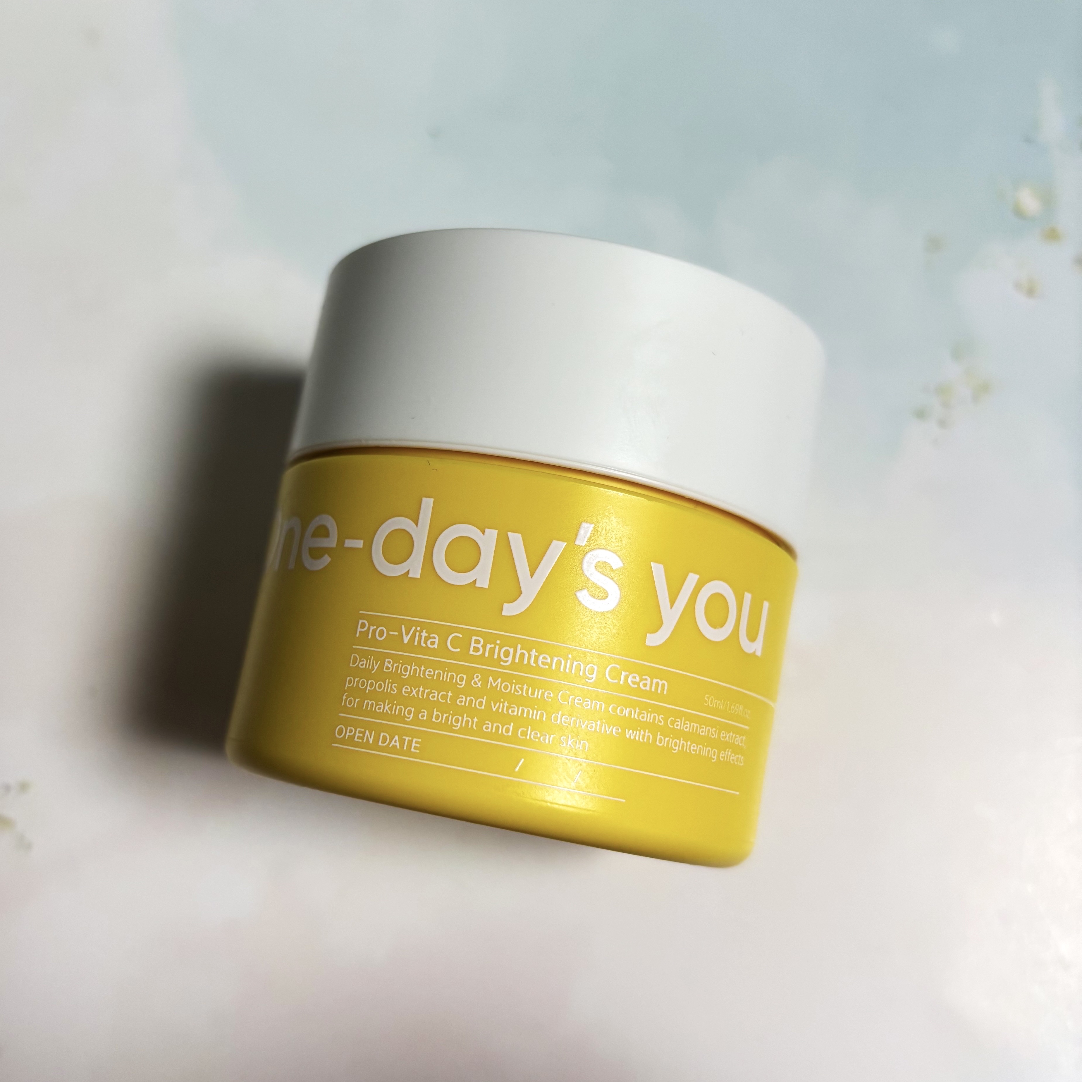 プロビタC ブライトニングクリーム/One-day's you/フェイスクリームを使ったクチコミ（2枚目）