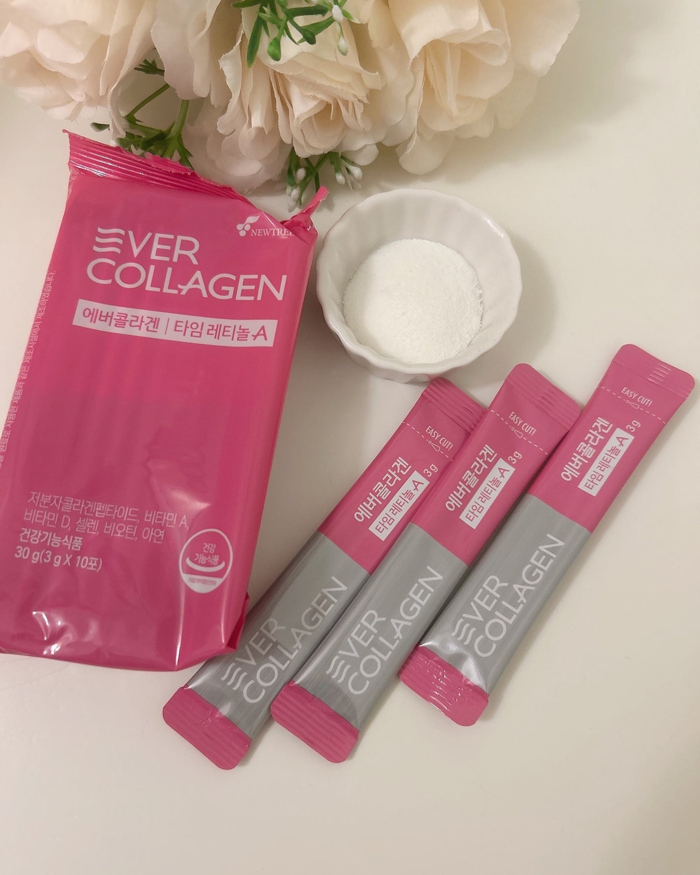 エバーコラーゲンタイム/EVER COLLAGEN/美容サプリメントを使ったクチコミ(2枚目)