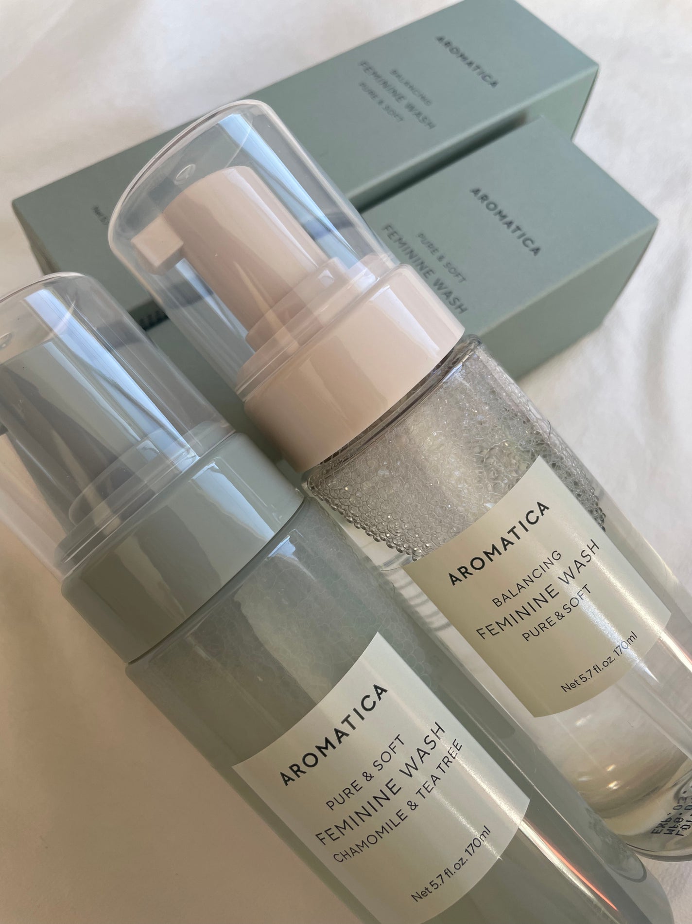 ピュア&ソフトフェミニンウォッシュ /AROMATICA/デリケートゾーンケアを使ったクチコミ(4枚目)