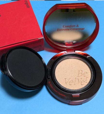 ビーベルベットカバークッション/espoir/クッションファンデーションを使ったクチコミ(4枚目)