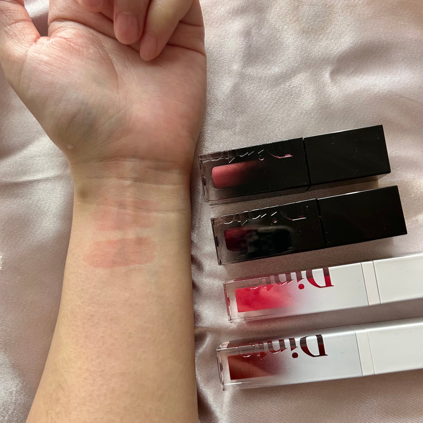 ブラーグロイリップティント/Dinto/リップティントを使ったクチコミ(7枚目)