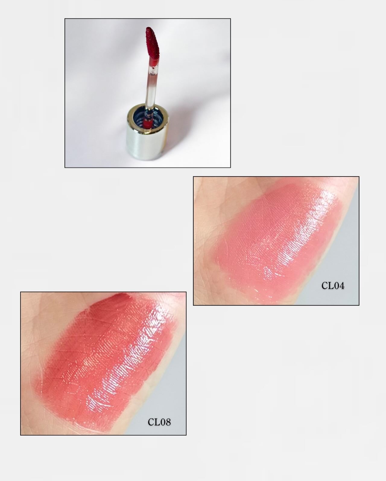 キャンドルライトジュレティント/LoNLy /リップティントを使ったクチコミ(3枚目)