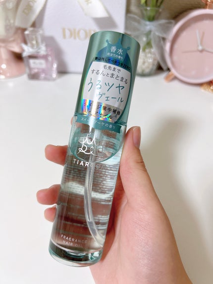 フレグランスヘアオイル スイートブーケ/TIAROOM/ヘアミルクを使ったクチコミ(1枚目)