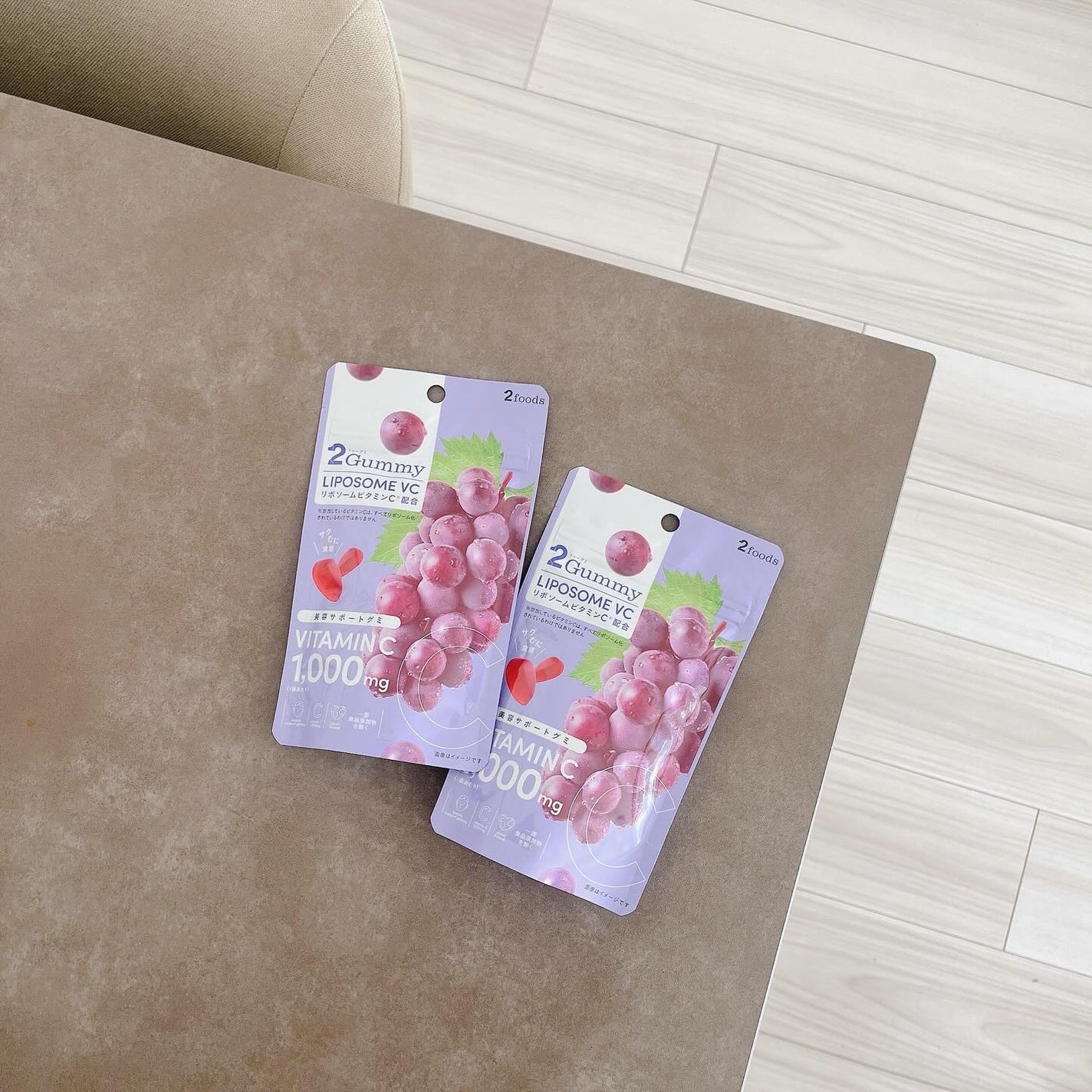 2Gummy LIPOSOME VC/2foods/美容サプリメントを使ったクチコミ(1枚目)