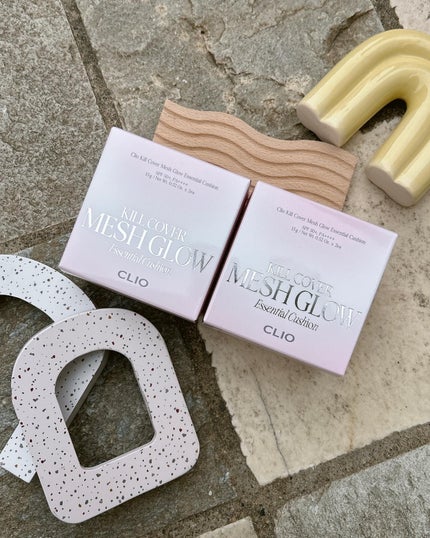 キルカバー メッシュ グロウ エッセンシャル クッション/CLIO/クッションファンデーションを使ったクチコミ(2枚目)