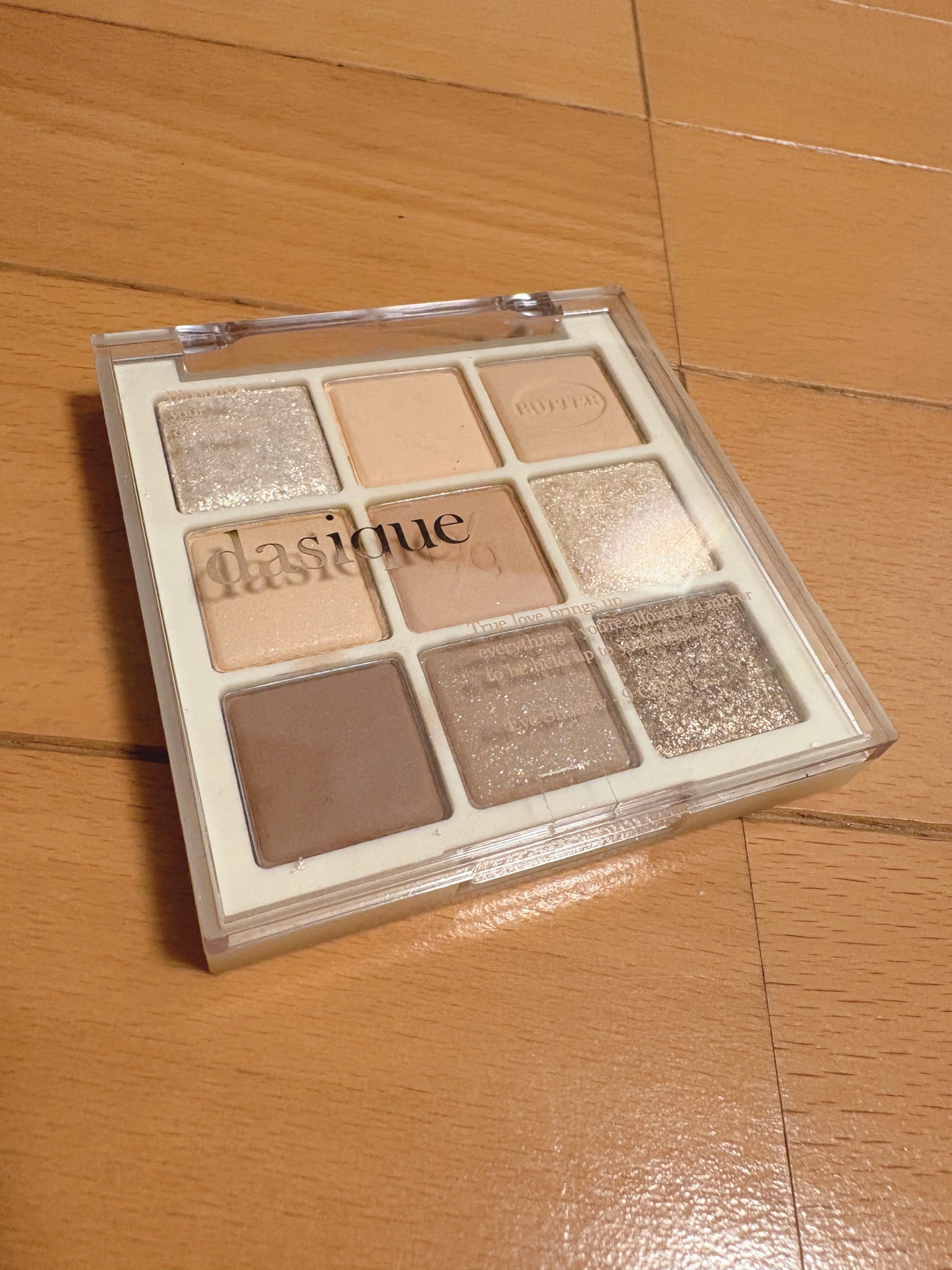 シャドウパレット/dasique/アイシャドウパレットを使ったクチコミ(1枚目)