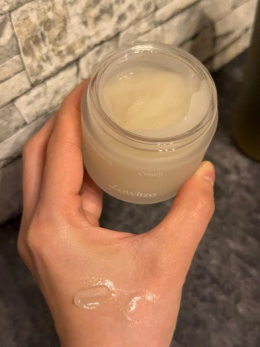 モイスチャーCFクリーム/Lowlize/フェイスクリームを使ったクチコミ（3枚目）