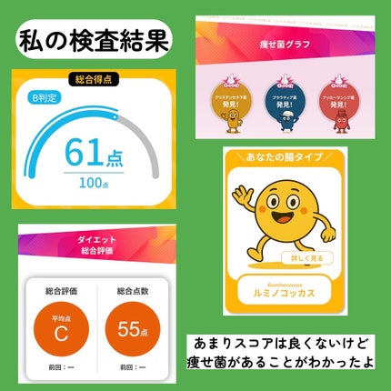 さわ|脂性肌のコスメレビュー記録 on LIPS 「\腸活の第一歩!腸内フローラ検査/chatFLORAG税込1..」(5枚目)