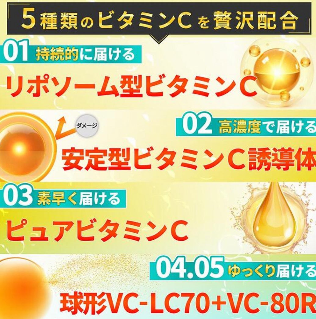 ひふみレイキ💫フォロバ♾️ on LIPS 「アイハーブで購入したビタミンCが届きました📦ただ、いつも買って..」(6枚目)