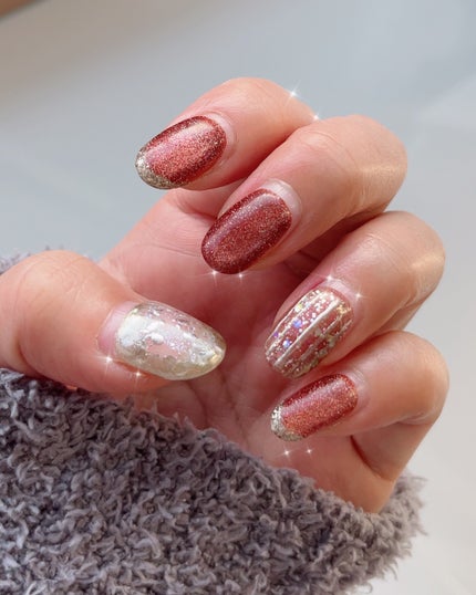 リフレクション/my&bee/ジェルネイルを使ったクチコミ(2枚目)