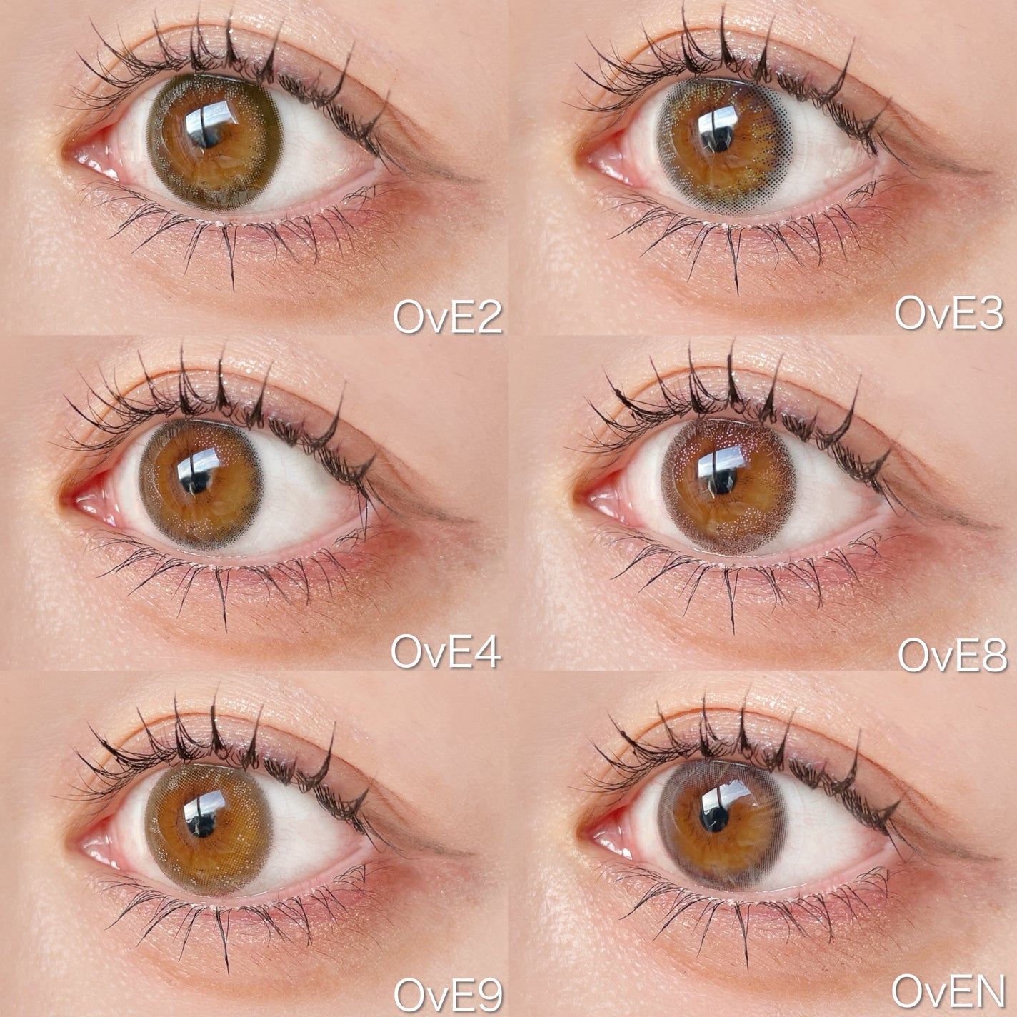 OvE選べる6種お試しセット/OvE/ワンデー(1DAY)カラコンを使ったクチコミ(10枚目)
