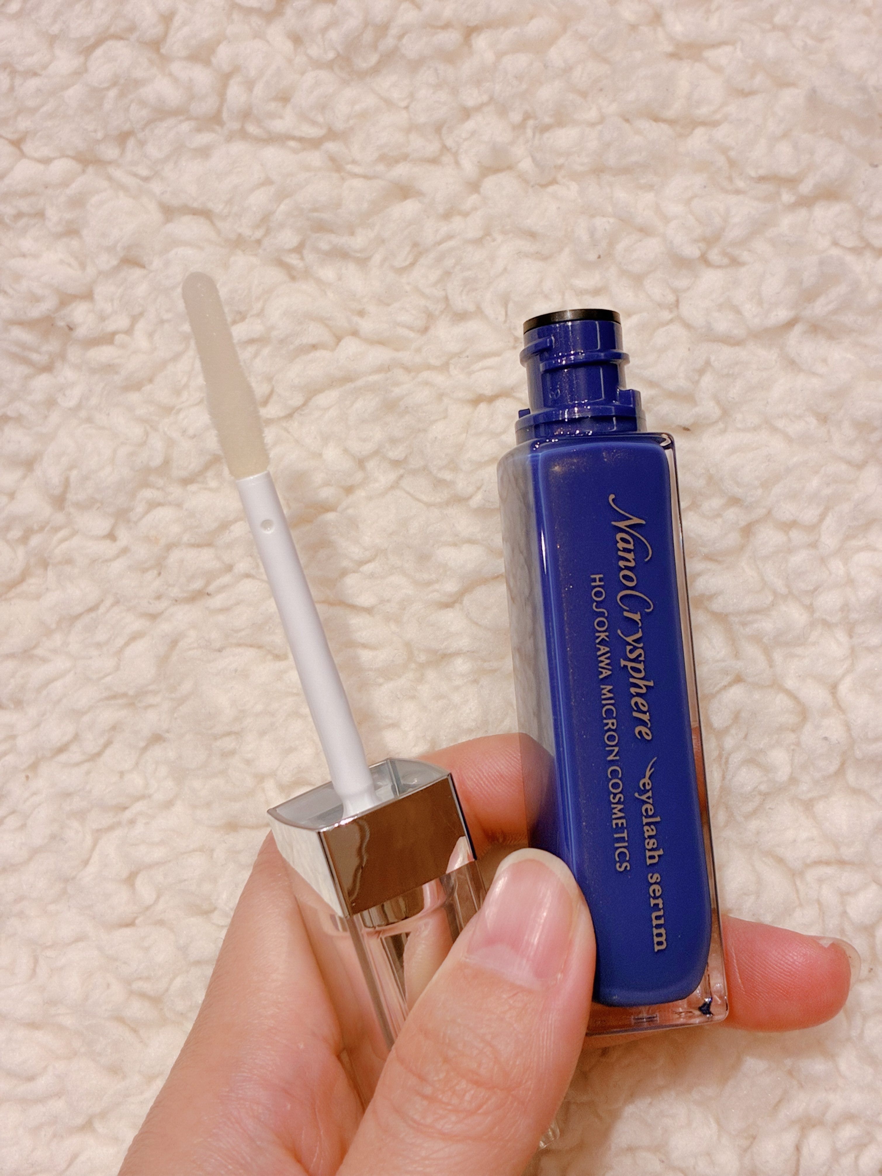 ナノクリスフェアアイラッシュセラム/ナノクリスフェア/まつげ美容液を使ったクチコミ（2枚目）