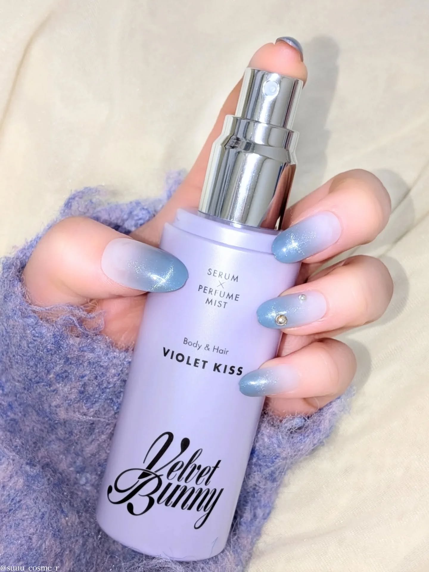 セラム X パフュームミスト VIOLET KISS/Velvet Bunny/香水(レディース)を使ったクチコミ（3枚目）