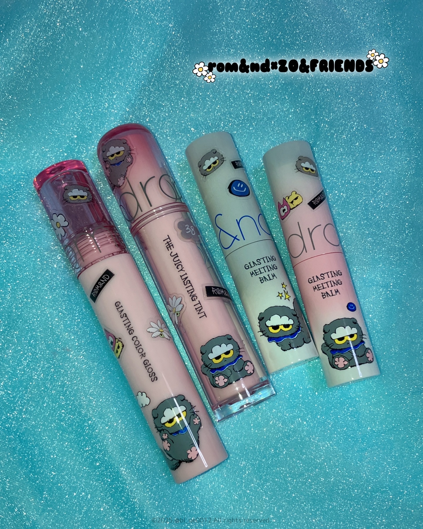 ザ ジューシーラスティングティント 38 クラウディベリー(ステッカー付き)/rom&nd/リップティントを使ったクチコミ（2枚目）