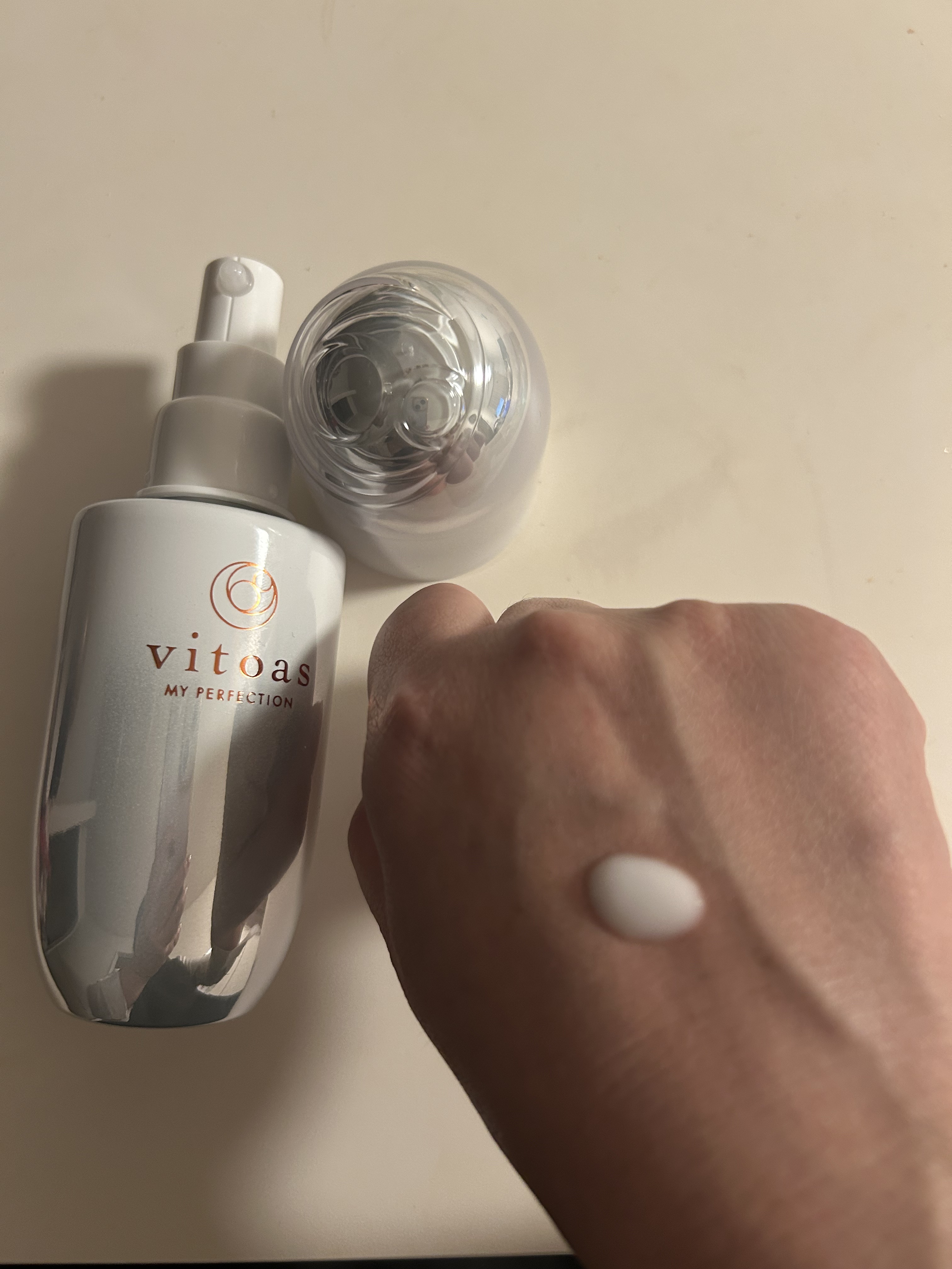 マイパーフェクション ブライトニング＆リンクル/vitoas/オールインワン化粧品を使ったクチコミ（2枚目）
