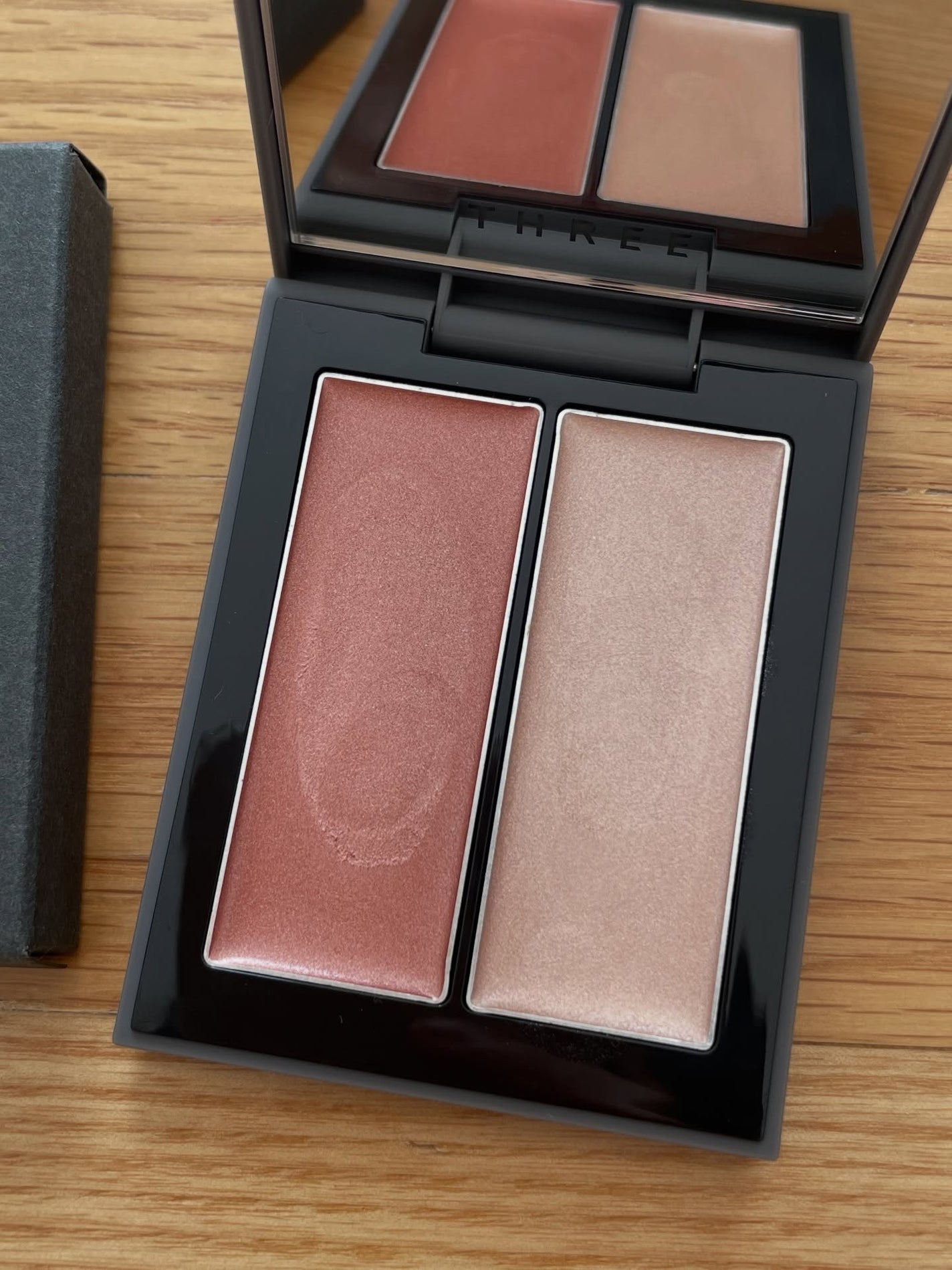 THREE シマリング グロー デュオ R/THREE/クリームハイライトを使ったクチコミ(3枚目)