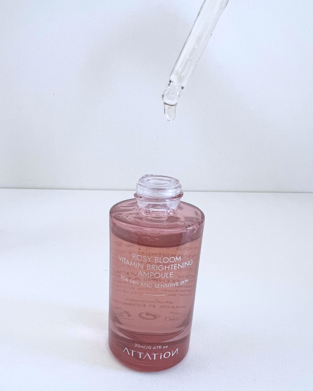ロージーブルーム高濃縮ビタミン美容液/ATTATION/美容液を使ったクチコミ（3枚目）