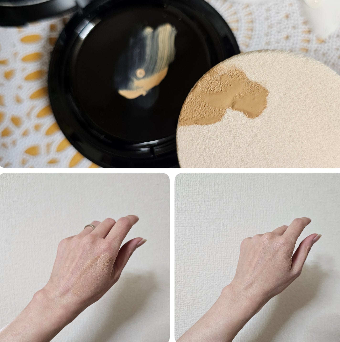 ミネラルリキッドリーファンデーション/MiMC/クッションファンデーションを使ったクチコミ(5枚目)