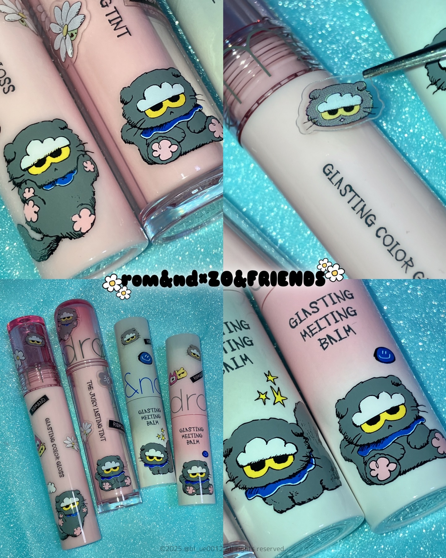 ザ ジューシーラスティングティント 38 クラウディベリー(ステッカー付き)/rom&nd/リップティントを使ったクチコミ（1枚目）