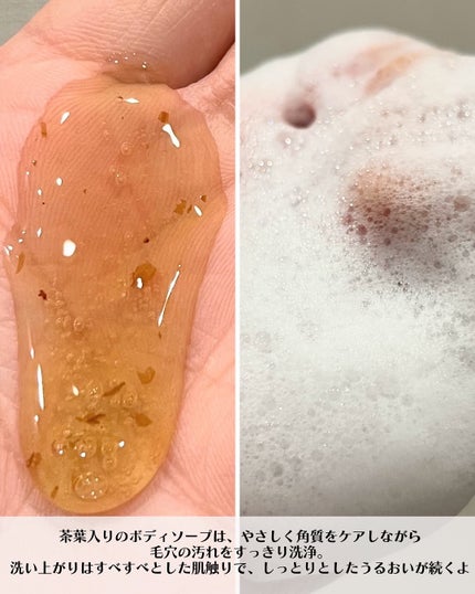 パフュームボディウォッシュ リリームスクホワイトティー/TEABLESS/ボディソープを使ったクチコミ(4枚目)