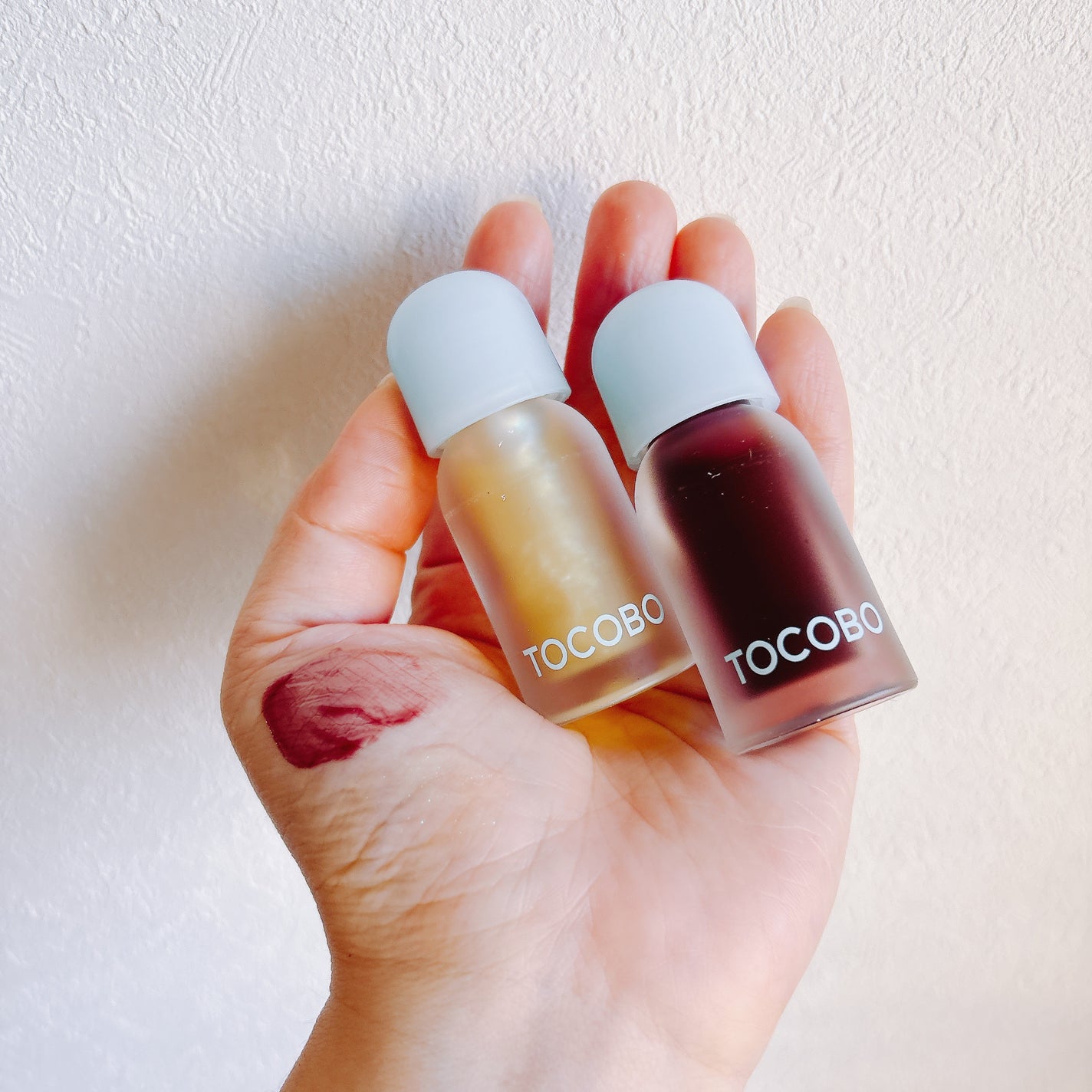 ジューシーベリープランピングリップオイル/TOCOBO/リップグロスを使ったクチコミ(1枚目)