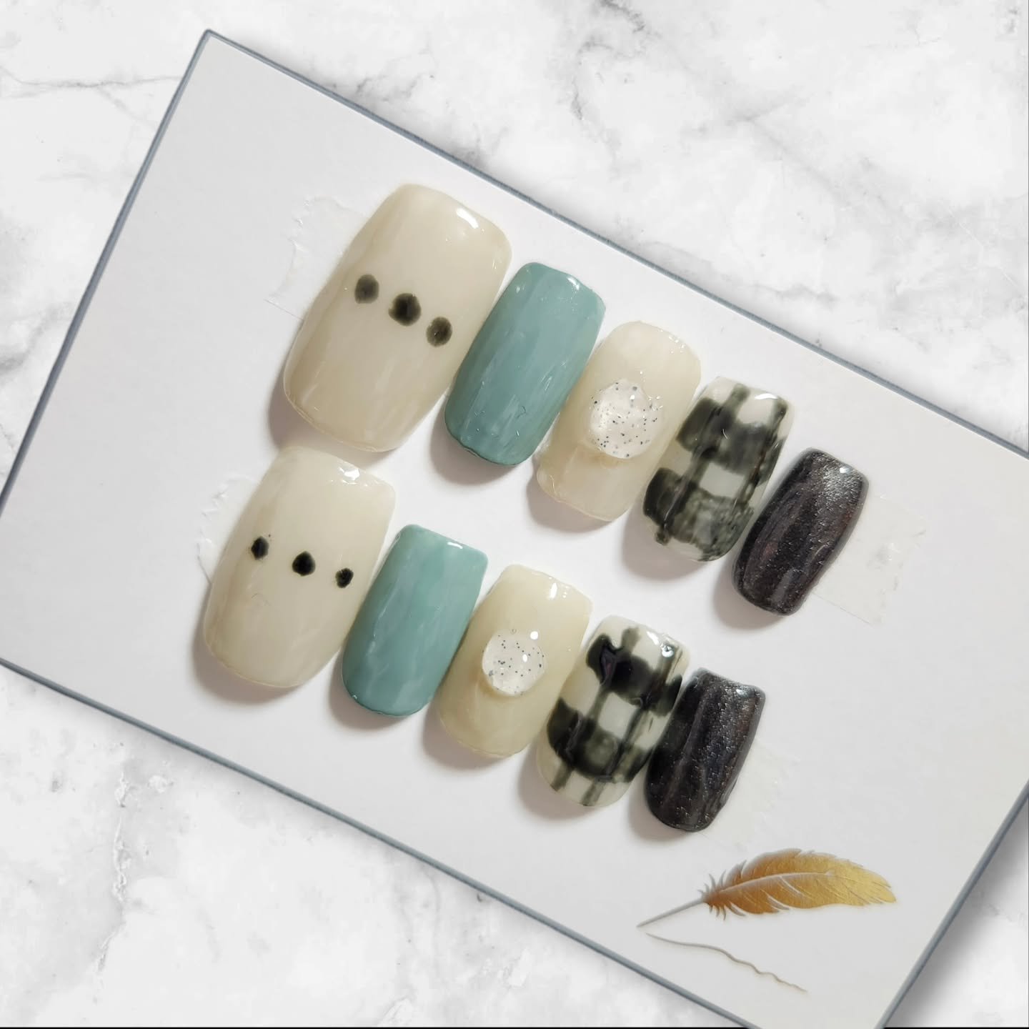 ジェルネイル（ライト対応）/セリア/ジェルネイルを使ったクチコミ（1枚目）