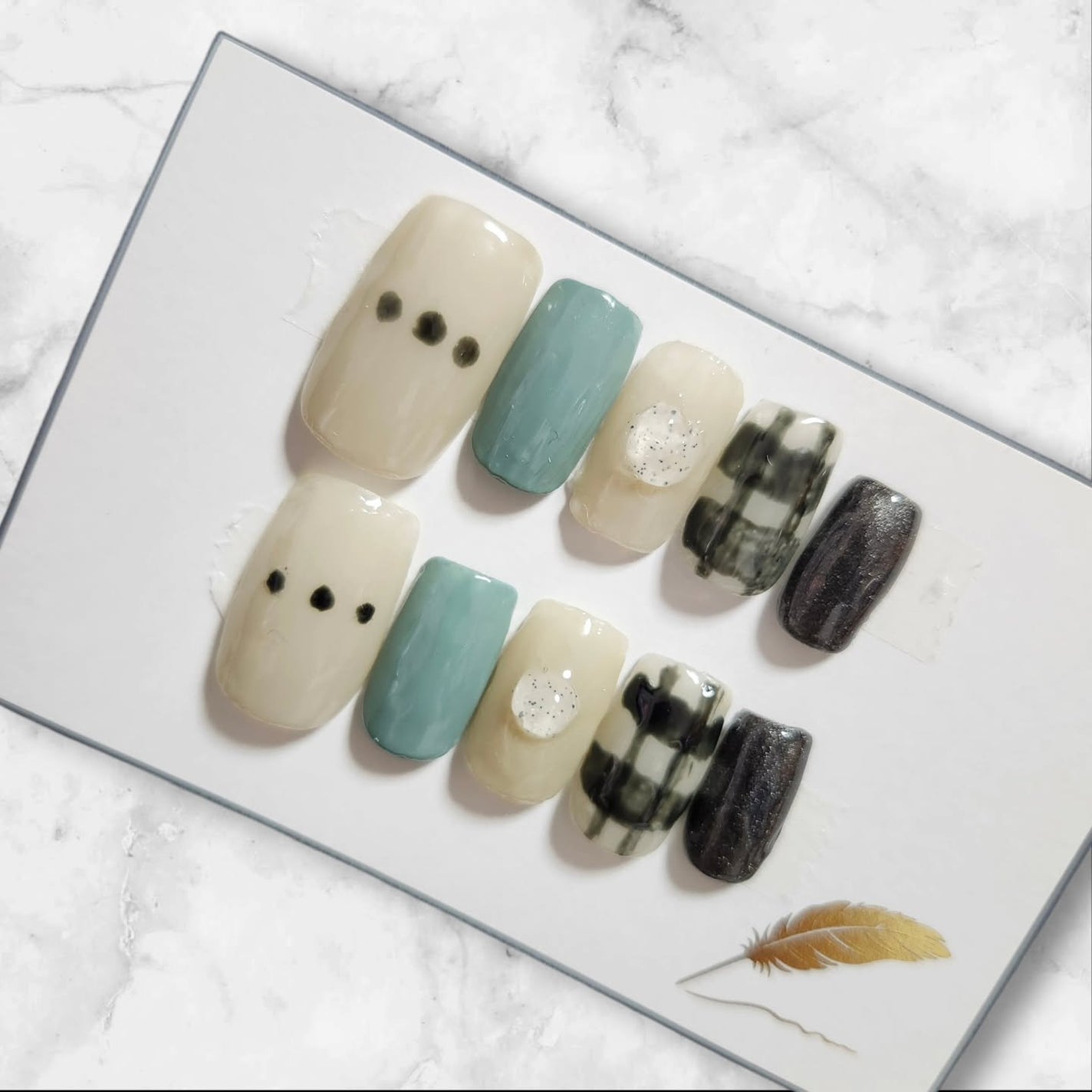 ジェルネイル(ライト対応)/セリア/ジェルネイルを使ったクチコミ(1枚目)