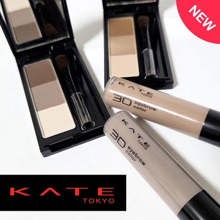 ケイト デザイニングアイブロウ3D/KATE/パウダーアイブロウを使ったクチコミ(1枚目)