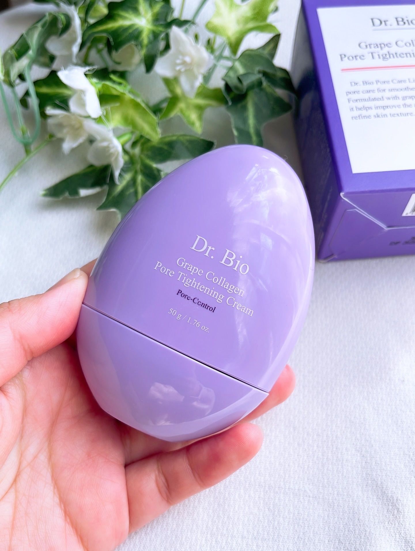 グレープコラーゲン 毛穴タイトニングクリーム/Dr.Bio/フェイスクリームを使ったクチコミ（2枚目）
