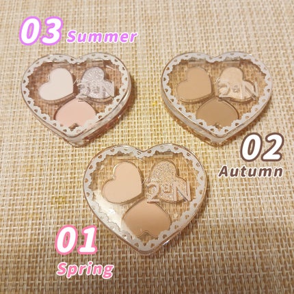 ラブクローバーパレット/2aN/アイシャドウパレットを使ったクチコミ(1枚目)