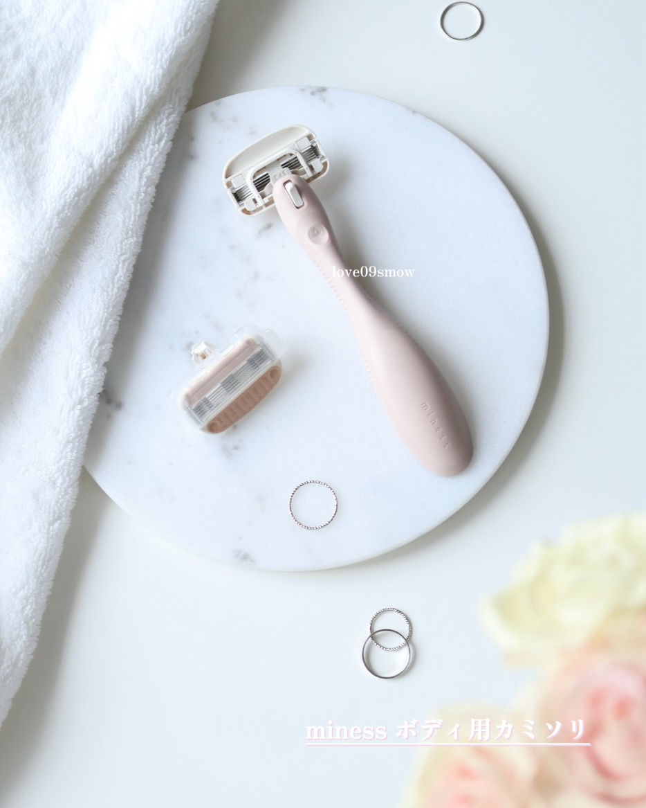 miness ボディ用カミソリ 替刃2個付/貝印/シェーバーを使ったクチコミ（2枚目）