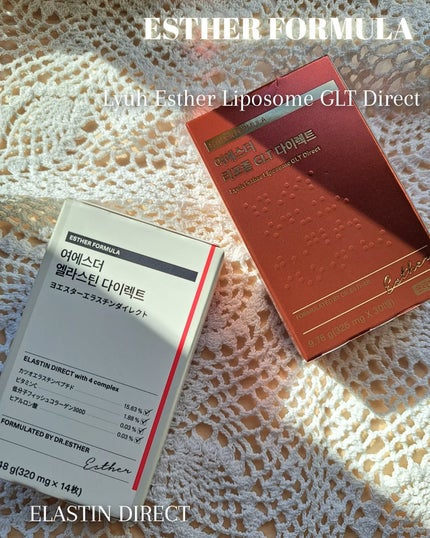 ヨエスターエラスチンダイレクト/ESTHER FORMULA/健康サプリメントを使ったクチコミ(1枚目)