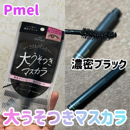 ピメル 大うそつきマスカラ/pdc/マスカラを使ったクチコミ(1枚目)