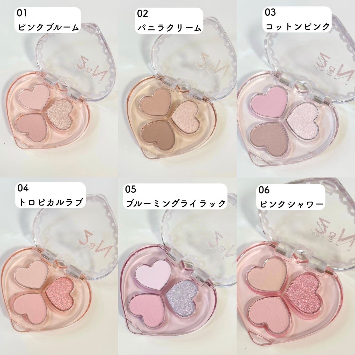 ラブクローバーパレット/2aN/アイシャドウパレットを使ったクチコミ(2枚目)