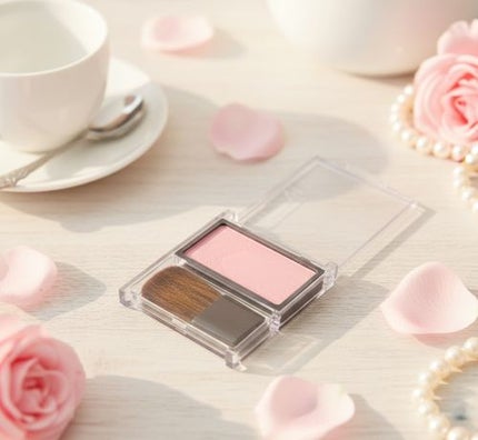 チークブラッシュ/CEZANNE/パウダーチークを使ったクチコミ(3枚目)