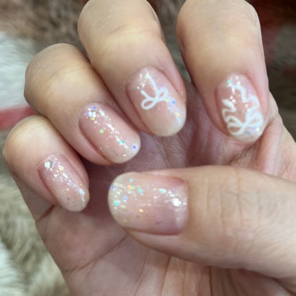 ネイルホリック ラメ トップコート/ネイルホリック/ネイルトップコートを使ったクチコミ(3枚目)