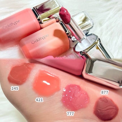 アンシーン バルーンティント/Oddtype/リップティントを使ったクチコミ(2枚目)