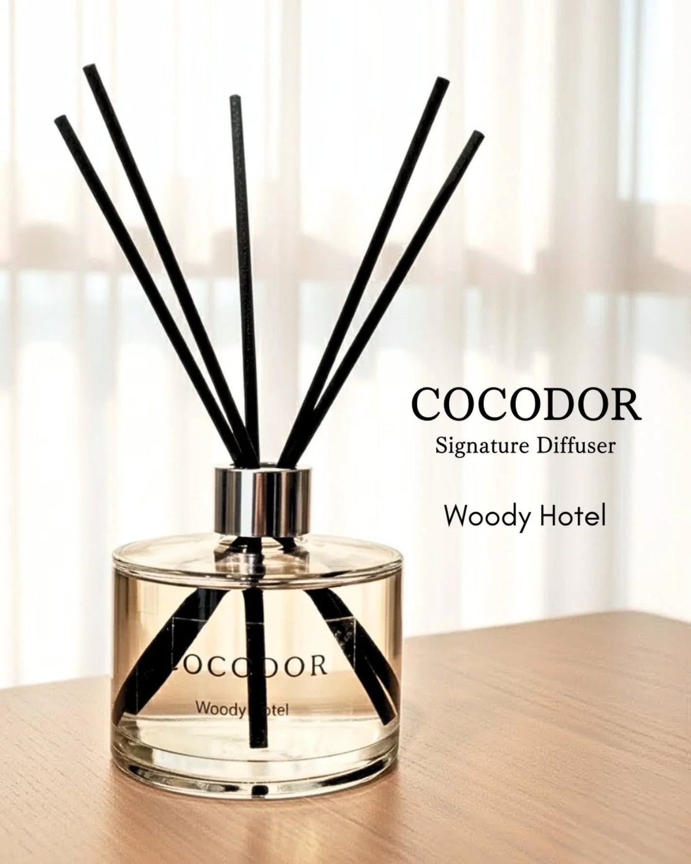 ありちゃん@フォロバ100🤍 on LIPS 「【COCODOR】シグネチャーディフューザーウッディホテル扉を..」(1枚目)