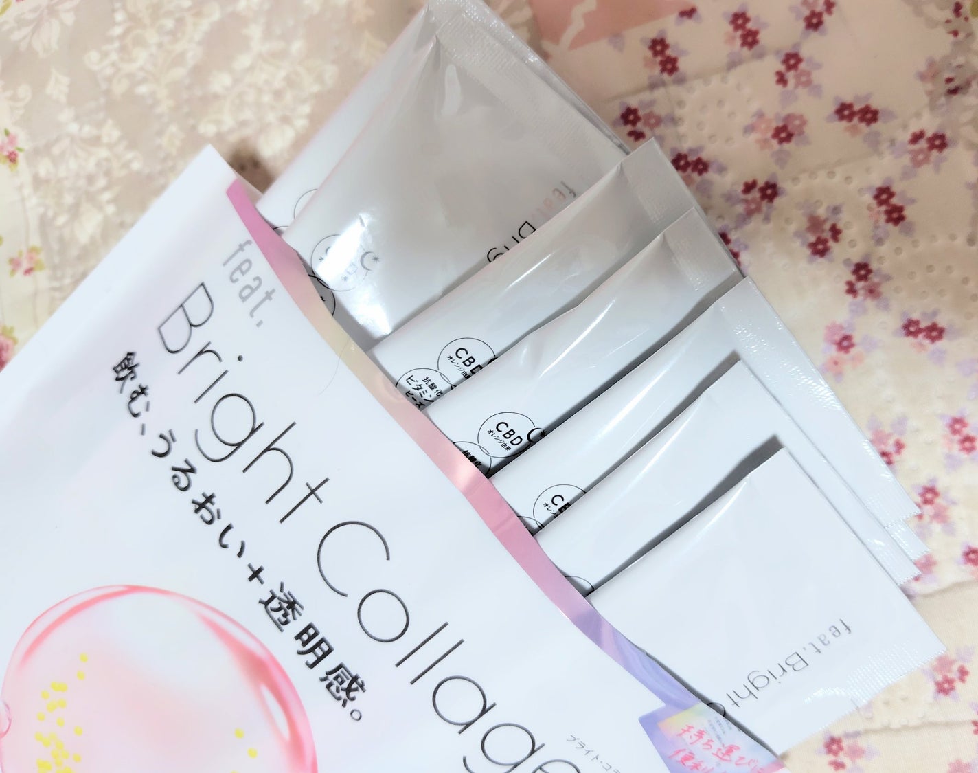 ブライト コラーゲン/Feat./美容サプリメントを使ったクチコミ(2枚目)