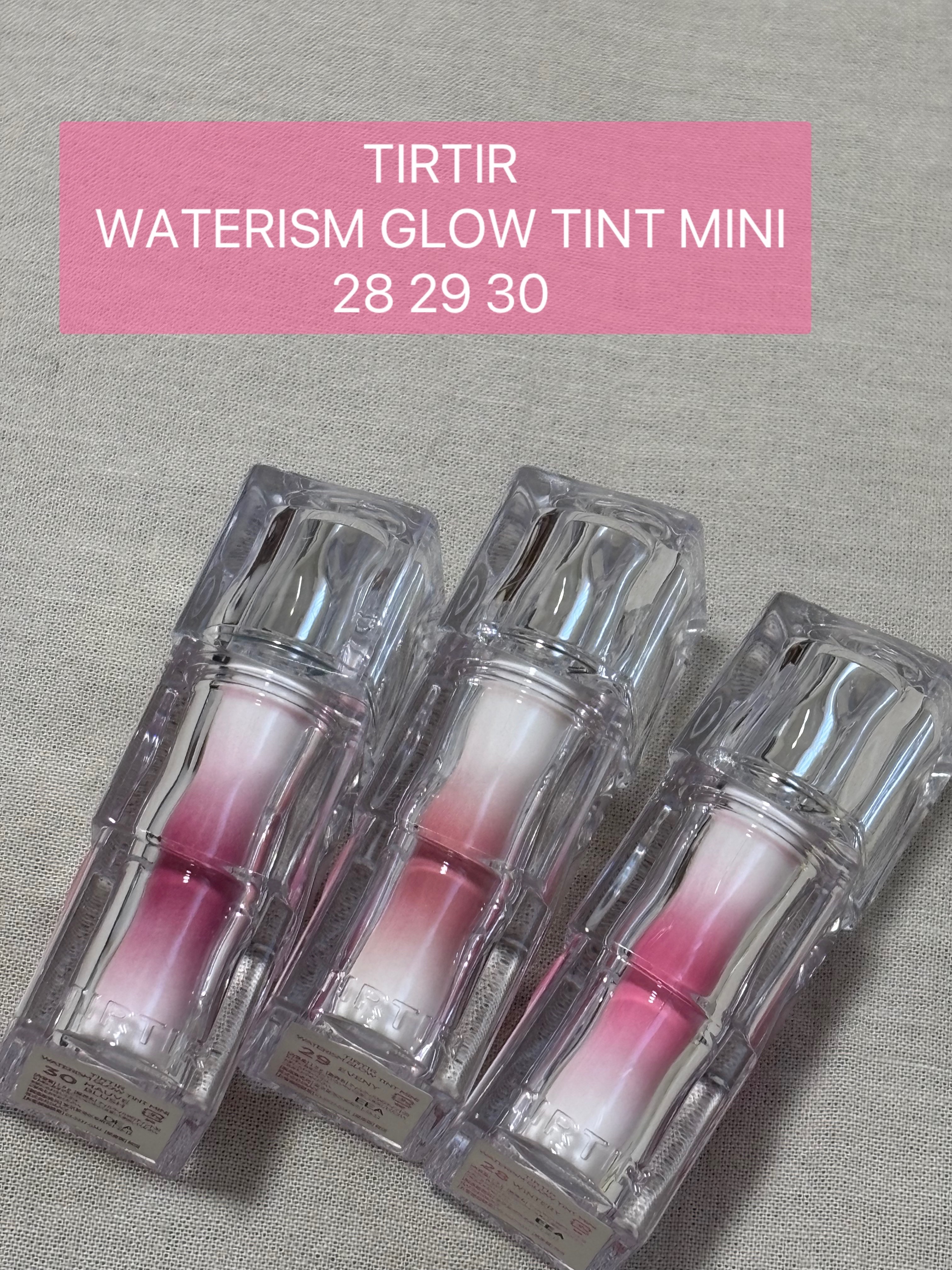 ウォーターリズムグロウティント 30 MAUVE BLUSH（ミニ）/TIRTIR(ティルティル)/リップティントを使ったクチコミ（1枚目）