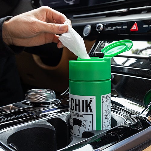 カー専用洗浄ティッシュ WECHIK