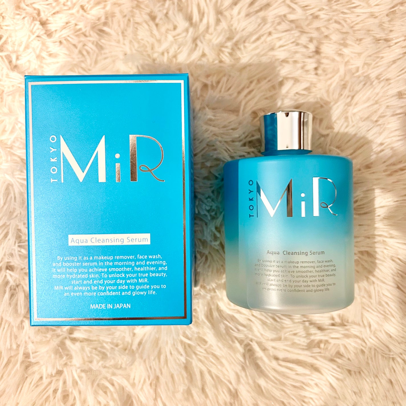 MiR アクアクレンジングセラム/MiR/クレンジングウォーターを使ったクチコミ(1枚目)