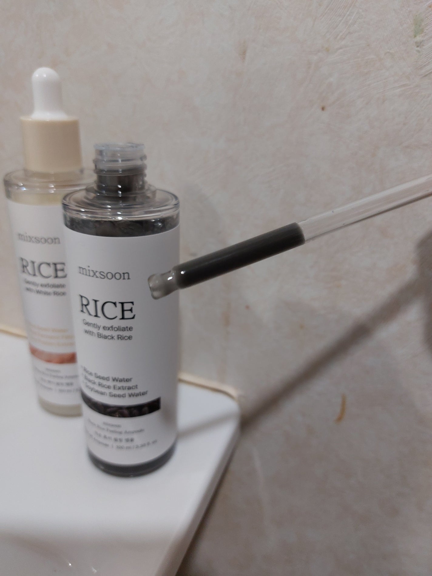 白米ピーリングアンプル/mixsoon/ピーリングを使ったクチコミ(7枚目)